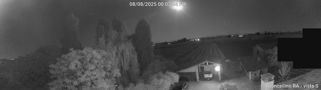 time-lapse frame, Boncellino Sud webcam