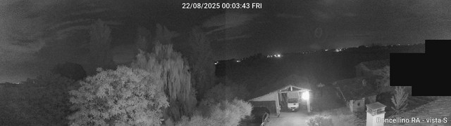 time-lapse frame, Boncellino Sud webcam