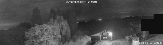 time-lapse frame, Boncellino Sud webcam