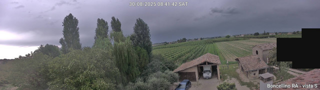 time-lapse frame, Boncellino Sud webcam