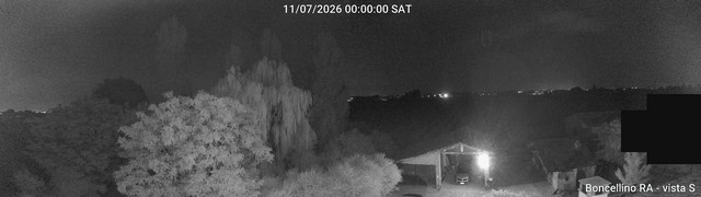 time-lapse frame, Boncellino Sud webcam