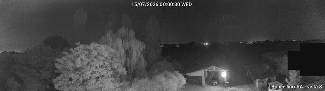 time-lapse frame, Boncellino Sud webcam