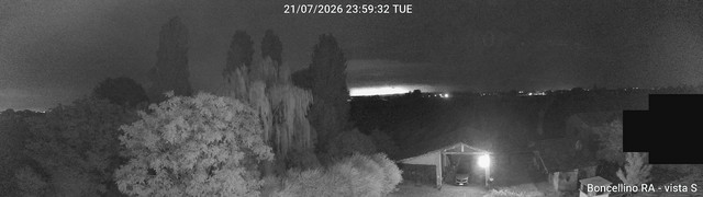 time-lapse frame, Boncellino Sud webcam