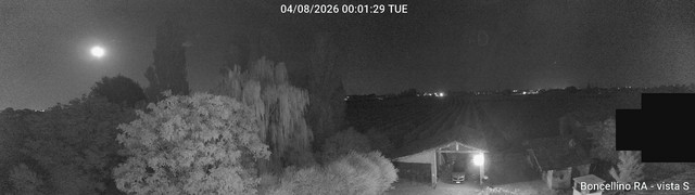 time-lapse frame, Boncellino Sud webcam