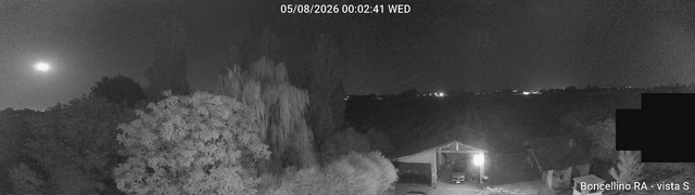 time-lapse frame, Boncellino Sud webcam
