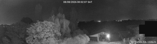 time-lapse frame, Boncellino Sud webcam