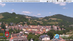 view from Rocca San Casciano on 2025-06-06