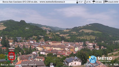 view from Rocca San Casciano on 2025-06-09