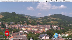view from Rocca San Casciano on 2025-06-16