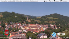 view from Rocca San Casciano on 2025-06-26