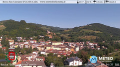 view from Rocca San Casciano on 2025-07-01