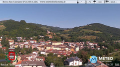 view from Rocca San Casciano on 2025-07-01