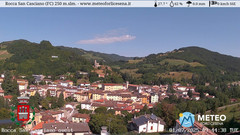 view from Rocca San Casciano on 2025-07-01