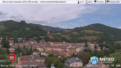 view from Rocca San Casciano on 2025-07-20