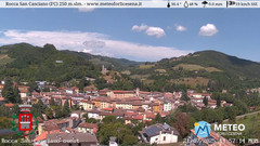 view from Rocca San Casciano on 2025-07-21