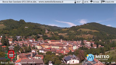 view from Rocca San Casciano on 2025-07-27