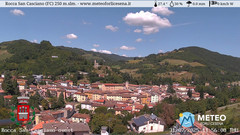 view from Rocca San Casciano on 2025-07-31