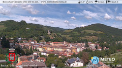 view from Rocca San Casciano on 2025-08-04