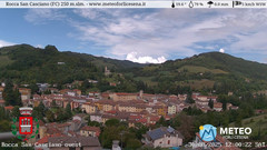 view from Rocca San Casciano on 2025-08-30