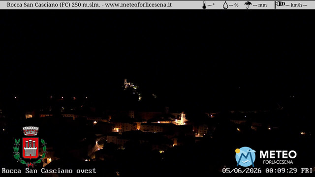 time-lapse frame, Rocca San Casciano webcam
