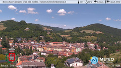 view from Rocca San Casciano on 2026-06-08