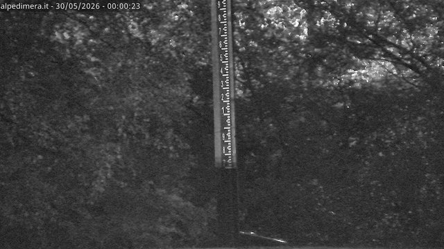 time-lapse frame, Alpe di Mera - Nivometro webcam