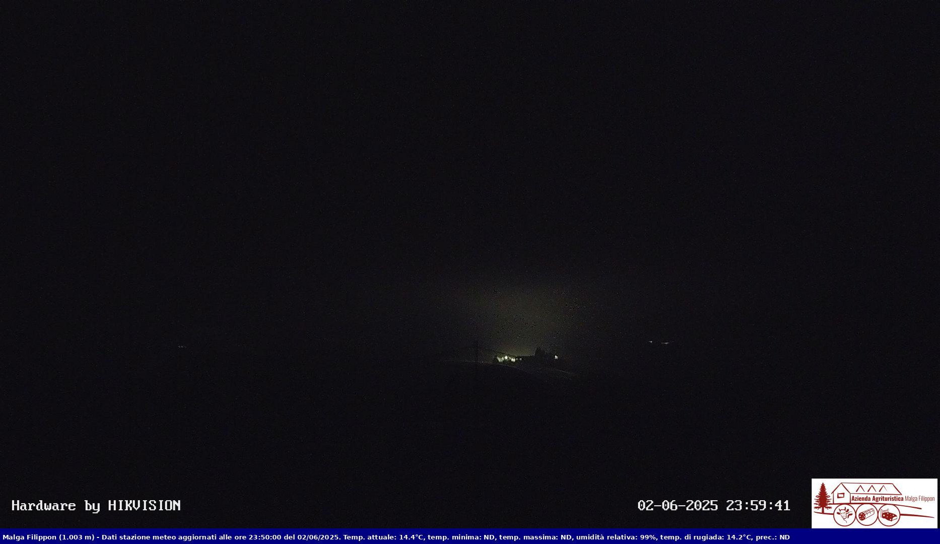 time-lapse frame, Pian Cansiglio - Agriturismo Malga Filippon webcam