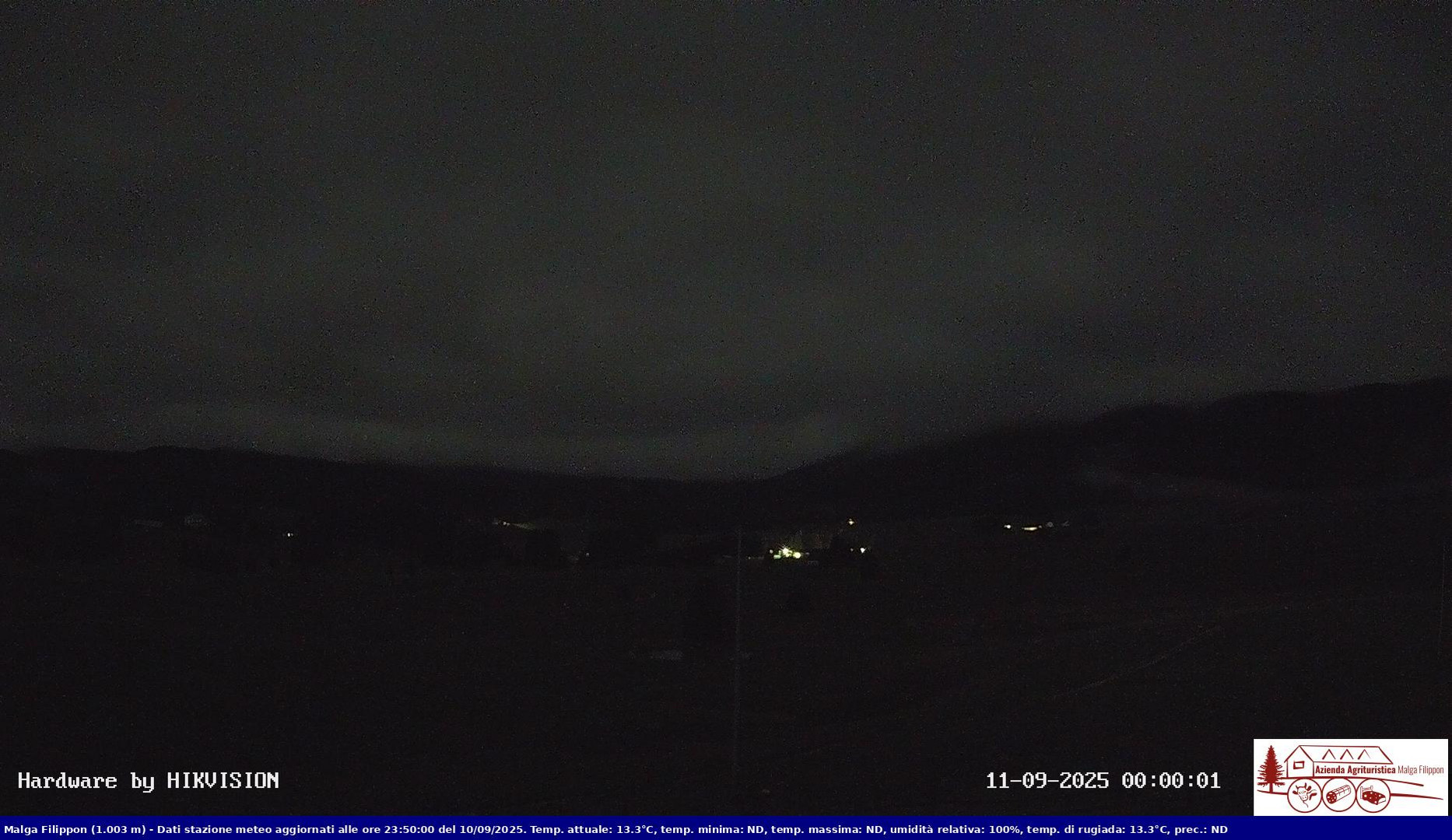 time-lapse frame, Pian Cansiglio - Agriturismo Malga Filippon webcam