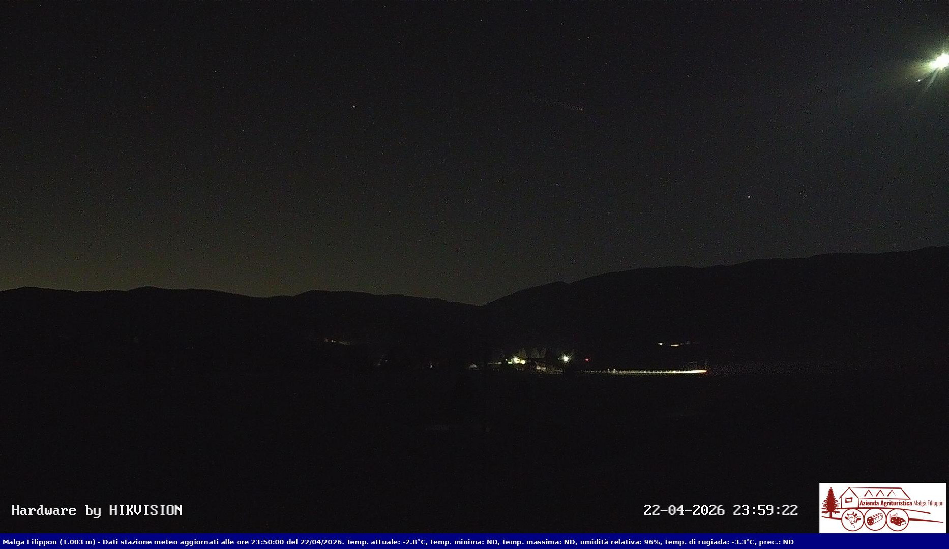 time-lapse frame, Pian Cansiglio - Agriturismo Malga Filippon webcam
