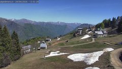view from Alpe di Mera - Mera bassa on 2026-04-24