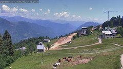 view from Alpe di Mera - Mera bassa on 2026-06-23