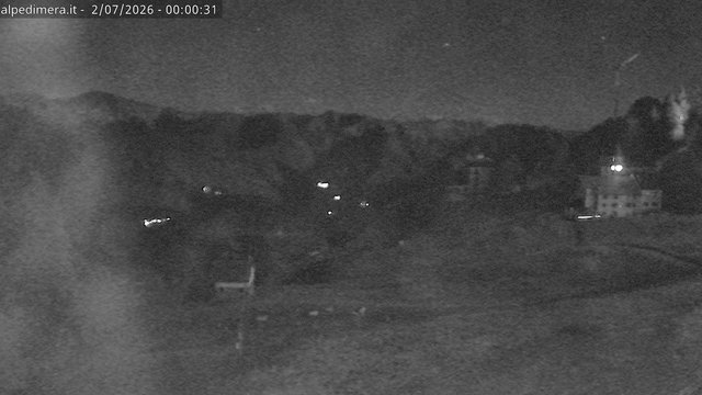 time-lapse frame, Alpe di Mera - Mera bassa webcam