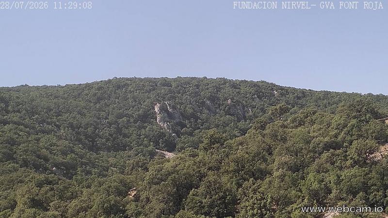 time-lapse frame, Font Roja GVA webcam