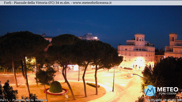 time-lapse frame, Forlì - Piazzale della Vittoria webcam
