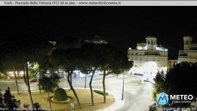 time-lapse frame, Forlì - Piazzale della Vittoria webcam