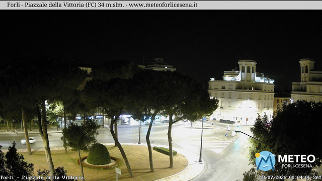time-lapse frame, Forlì - Piazzale della Vittoria webcam