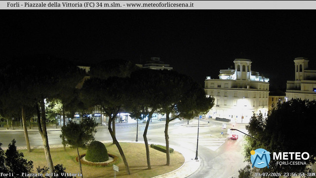 time-lapse frame, Forlì - Piazzale della Vittoria webcam