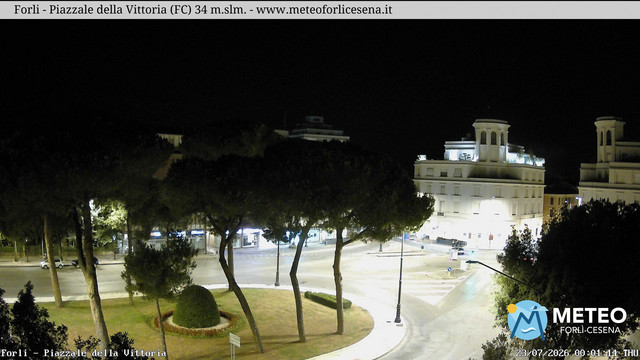 time-lapse frame, Forlì - Piazzale della Vittoria webcam