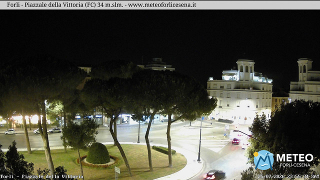 time-lapse frame, Forlì - Piazzale della Vittoria webcam