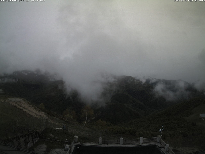 time-lapse frame, Bielmonte M. Marca vista M. Rosa e Valsessera webcam