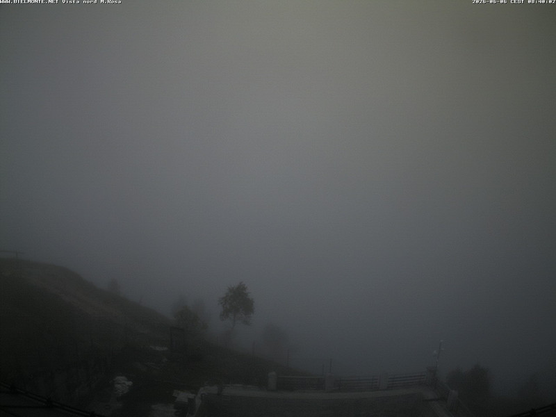 time-lapse frame, Bielmonte M. Marca vista M. Rosa e Valsessera webcam