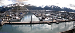 view from Seward Harbor on 2025-07-04
