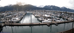 view from Seward Harbor on 2025-08-13