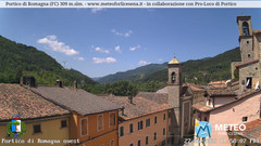 view from Portico di Romagna on 2025-06-27