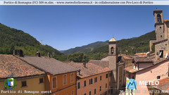view from Portico di Romagna on 2025-06-30