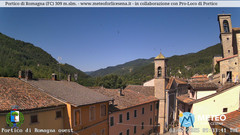 view from Portico di Romagna on 2025-07-01