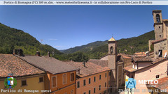 view from Portico di Romagna on 2025-07-23