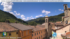view from Portico di Romagna on 2025-07-30