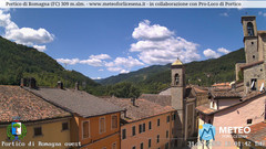 view from Portico di Romagna on 2025-07-31
