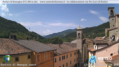 view from Portico di Romagna on 2025-08-27